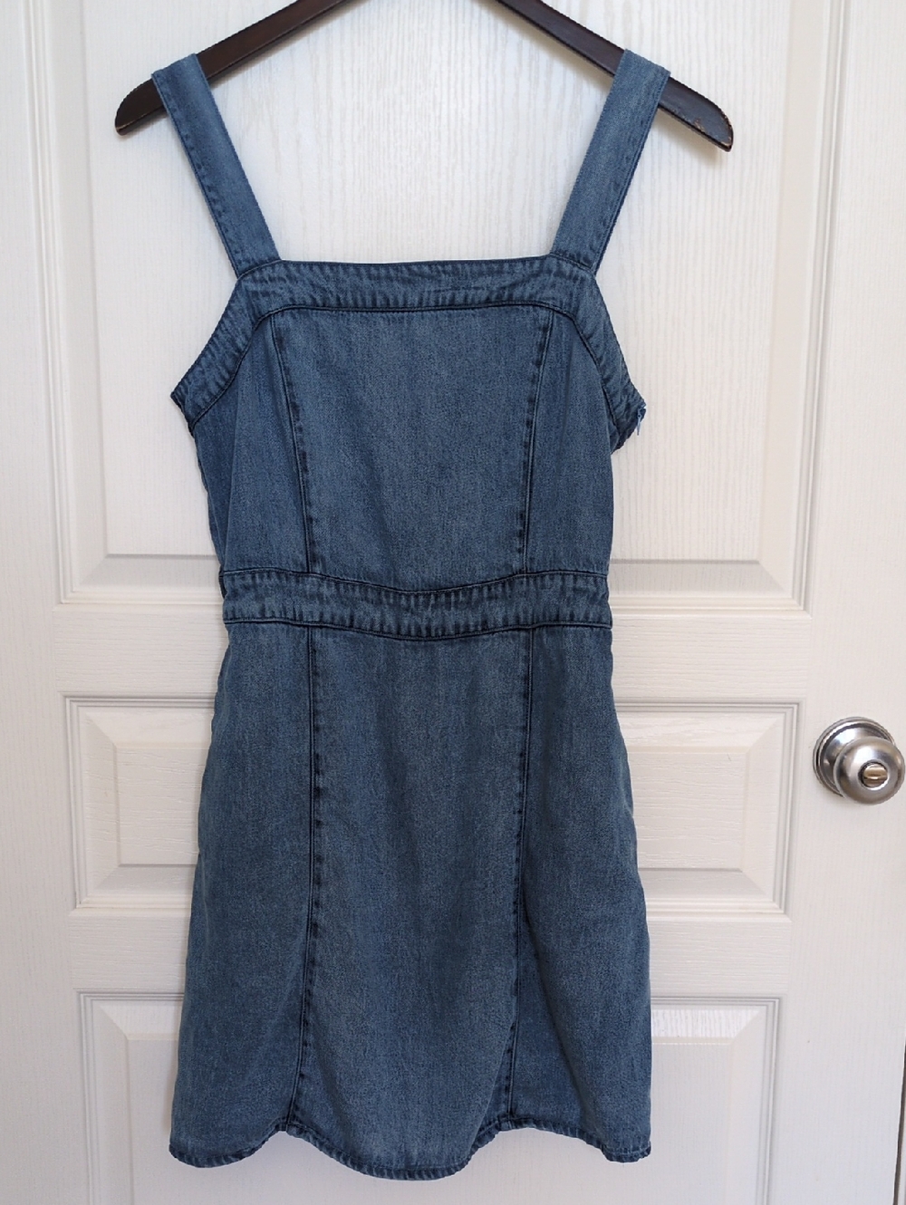 Pink Lily Chambray Dress